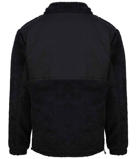Front Row Recycled Sherpa Fleece Jacket