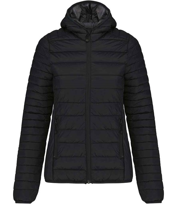 Kariban Ladies Lightweight Hooded Padded Jacket