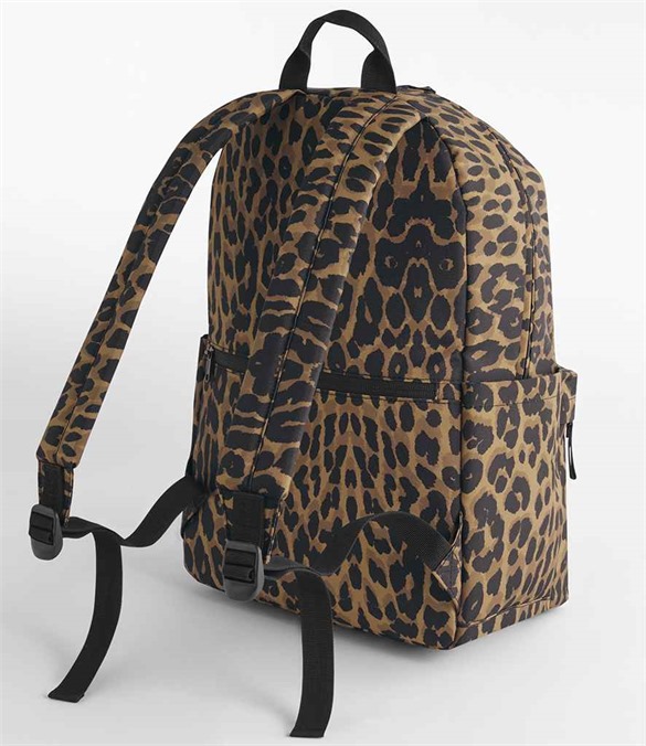 BagBase Leopard Print Backpack