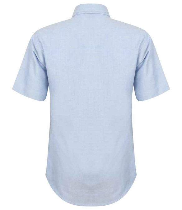 Henbury Ladies Short Sleeve Classic Oxford Shirt