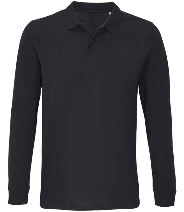 SOL'S Unisex Planet Long Sleeve Piqu? Polo Shirt