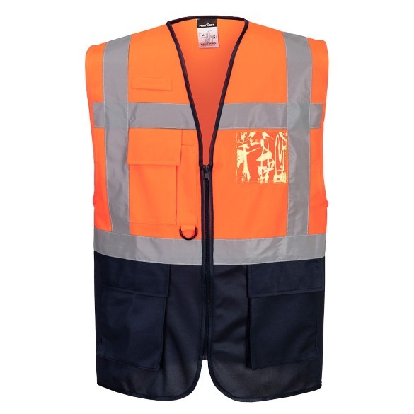 Warsaw Hi-Vis Contrast Executive Vest