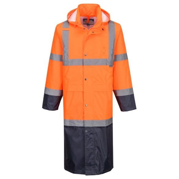 Hi-Vis Contrast Raincoat 122cm