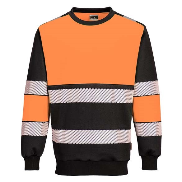 PW3 Hi-Vis Class 1 Sweatshirt