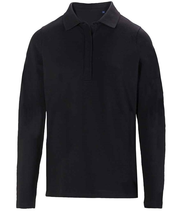 NEOBLU Ladies Owen Long Sleeve Piqu? Polo Shirt