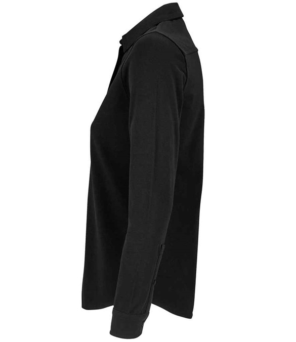 NEOBLU Ladies Basile Organic Cotton Long Sleeve Piqu? Shirt