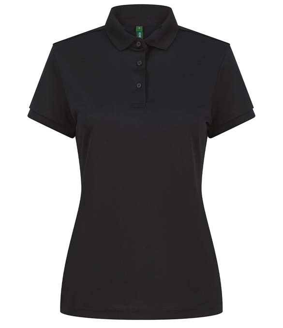 Henbury Ladies Recycled Polyester Polo Shirt