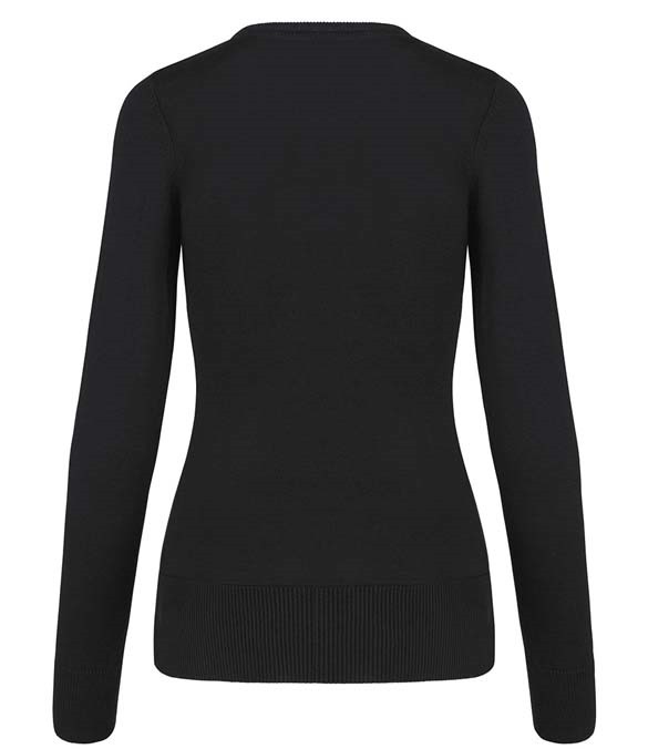 Kariban Ladies Cotton Acrylic V Neck Sweater