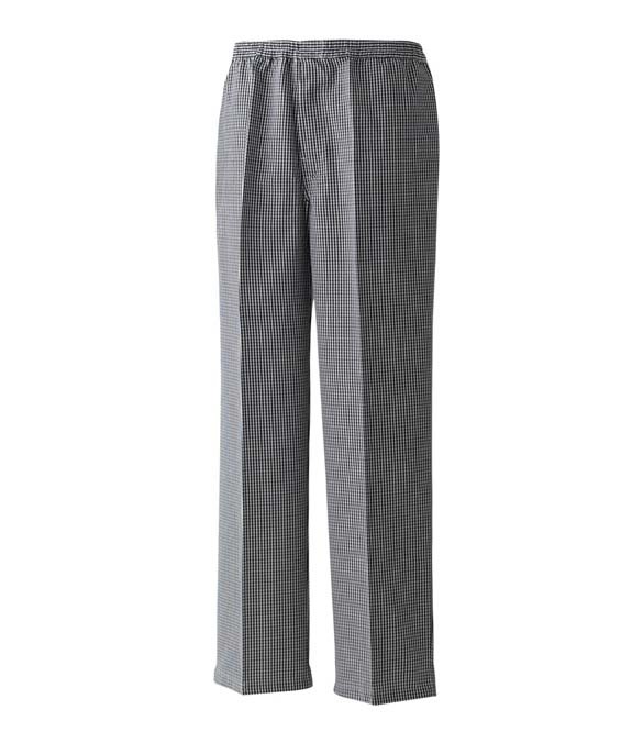 Premier Pull On Chef&#39;s Check Trousers
