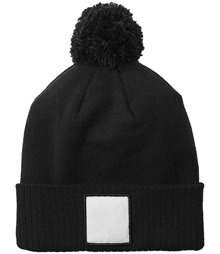 Beechfield Appliqu? Patch Pom Beanie
