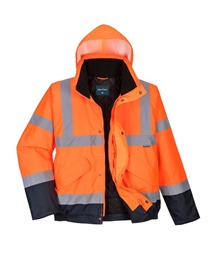 Hi-Vis 2-Tone Bomber Jacket