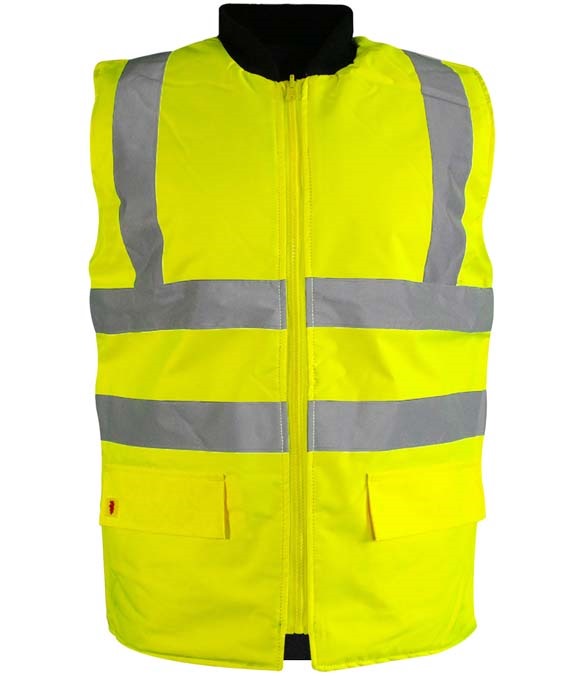 Warrior Phoenix Hi-Vis Reversible Bodywarmer